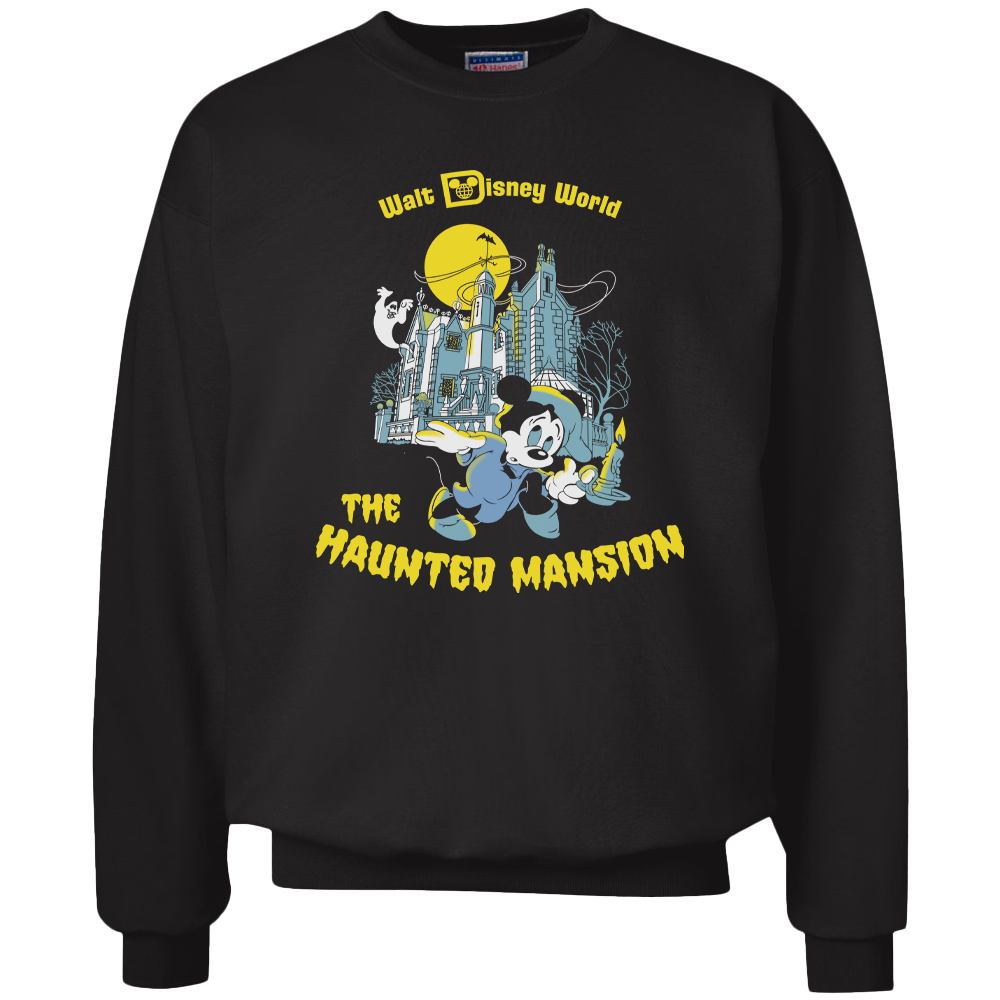 Clearance Mickey Haunted WDW Sweatshirt (Fits like L)