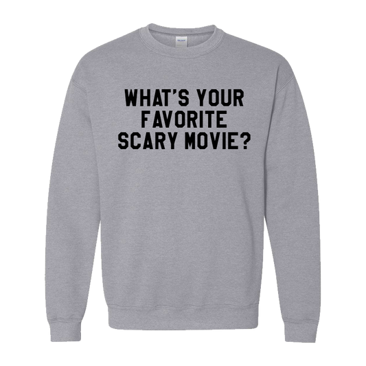 Clearance Scary Movie Sweatshirt